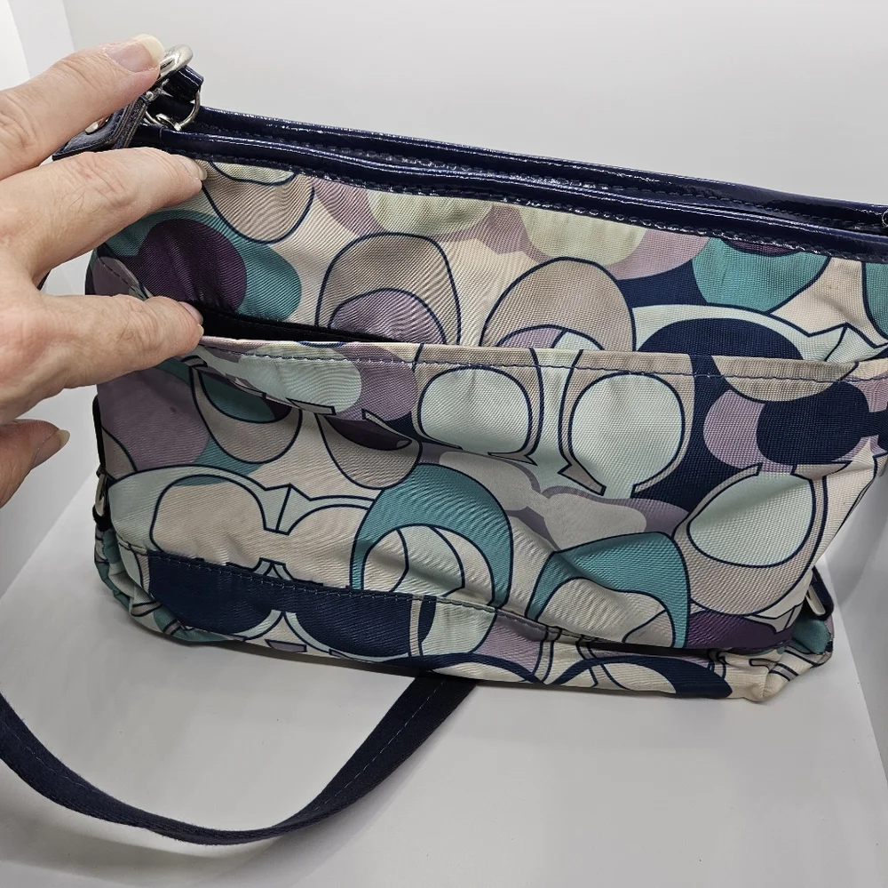 Coach multi color crossbody - Picture 4 of 6